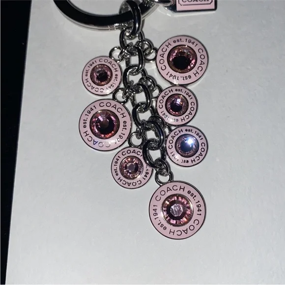 Coach Pen and Breast Cancer Awareness Charm set - Picture 1 of 7
